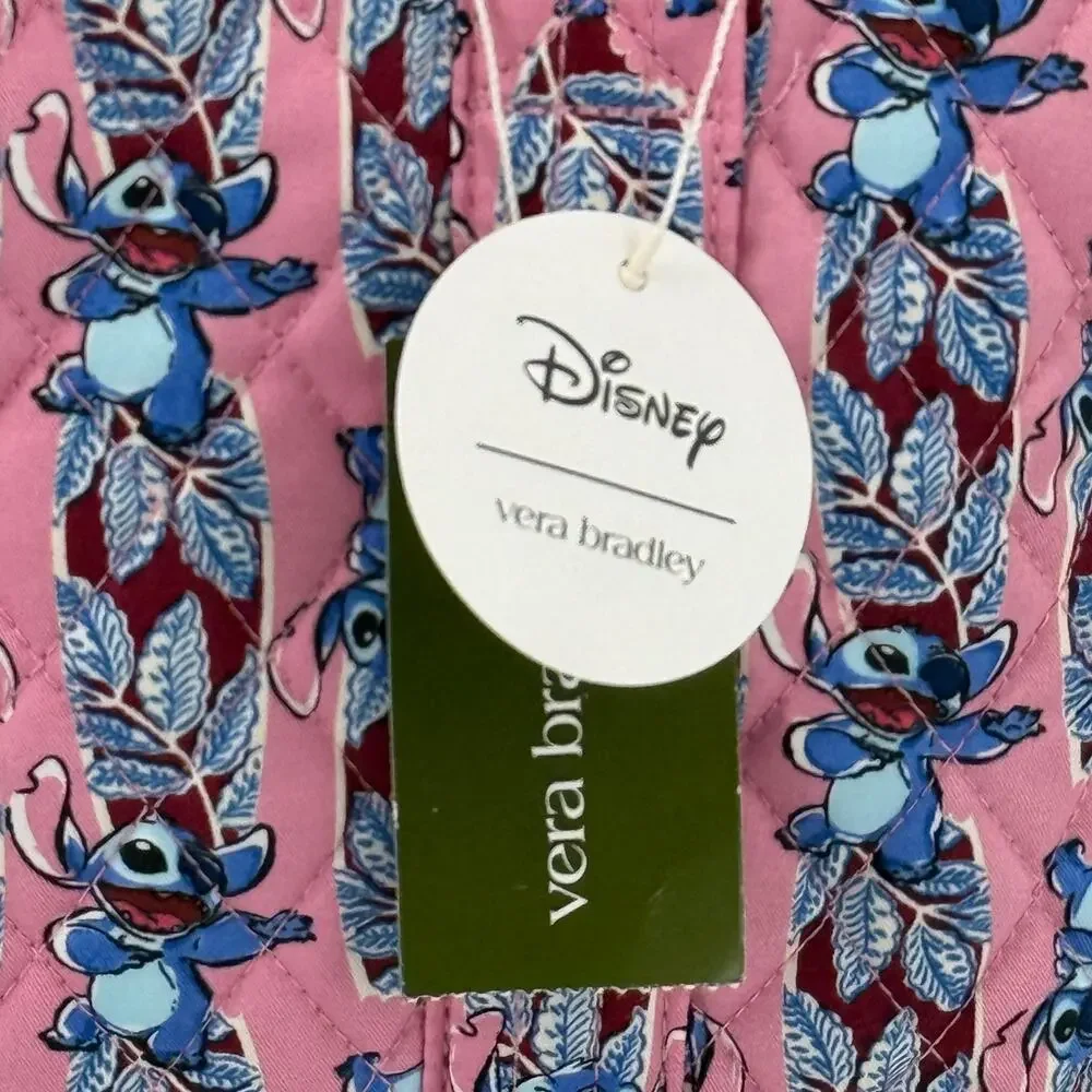 Vera Bradley Disney Large Original Duffel Bag Surfboard Stitch Quilted Cotton